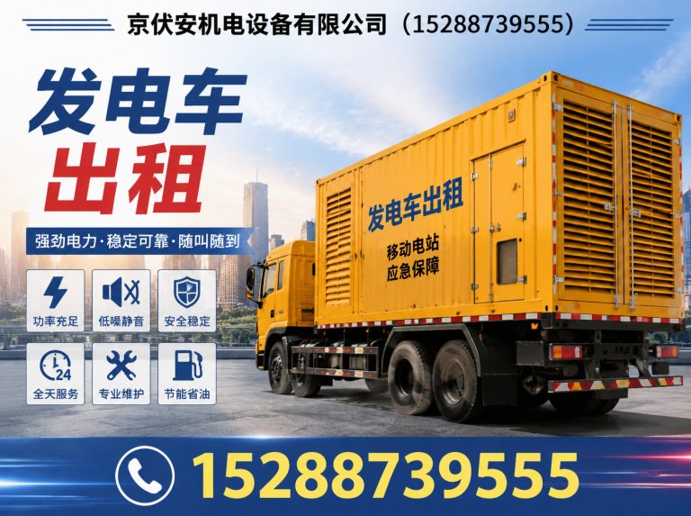 巴音郭楞发电车租赁展示图